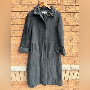 • Jones New York Wool Trench Coat